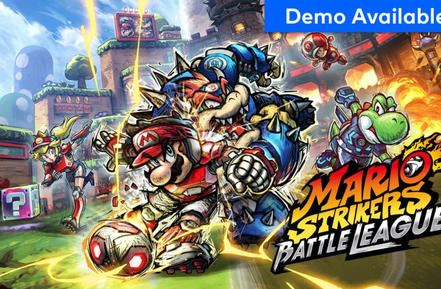 Pröva senaste Mario Strikers: Battle League Football