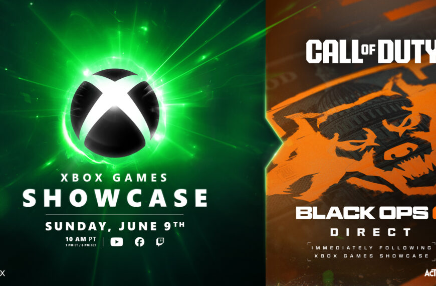Xbox Games Showcase följt av Call of Duty: Black Ops 6 Direct