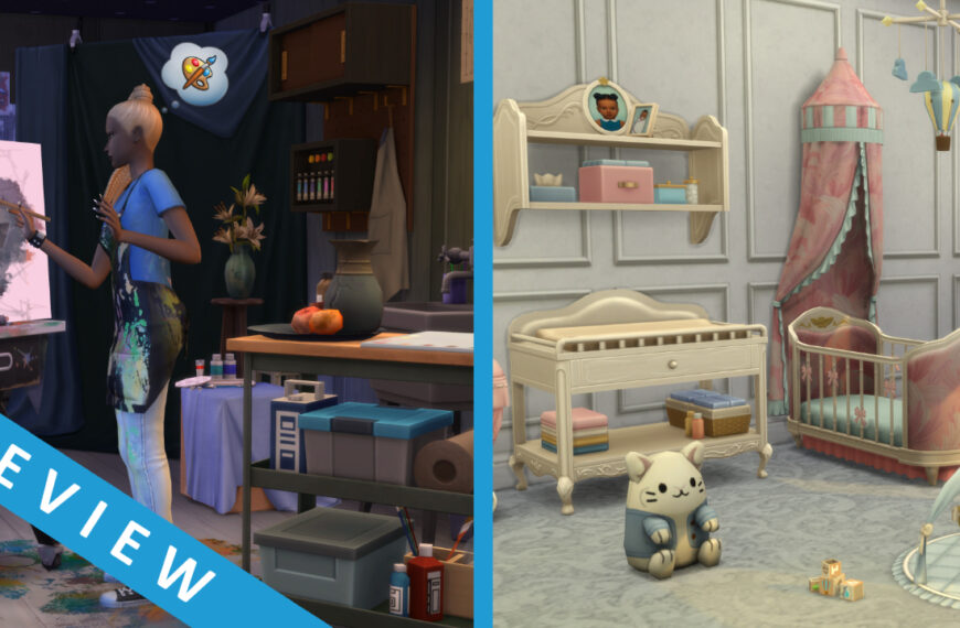 The Sims 4 - Artist Studio Kit & Storybook Nursery Kit