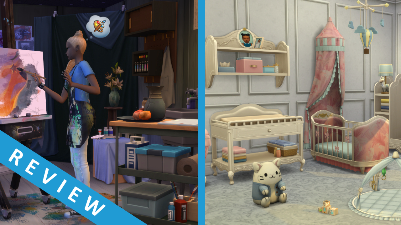 The Sims 4 - Artist Studio Kit & Storybook Nursery Kit